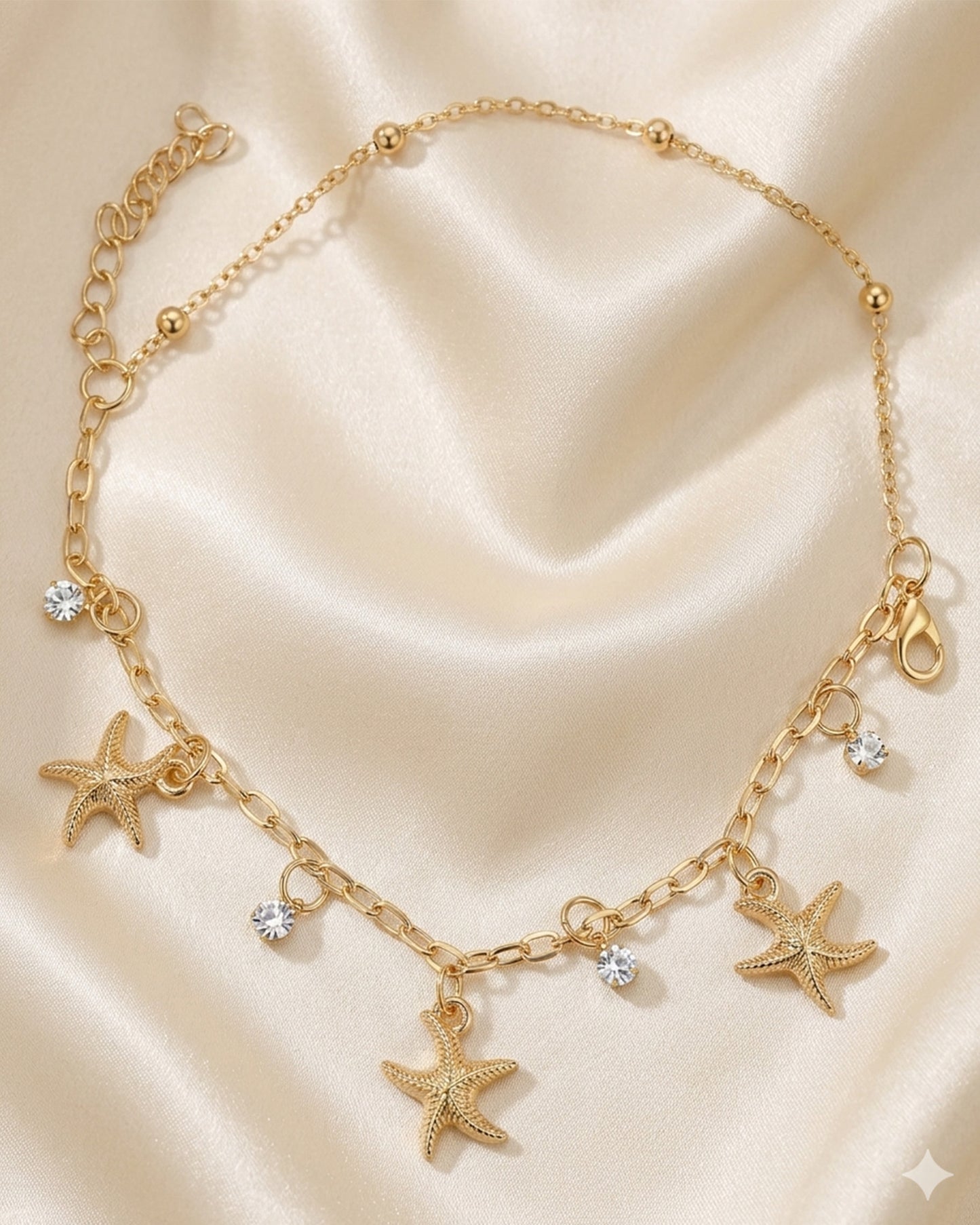 Gold Color Star Bracelet