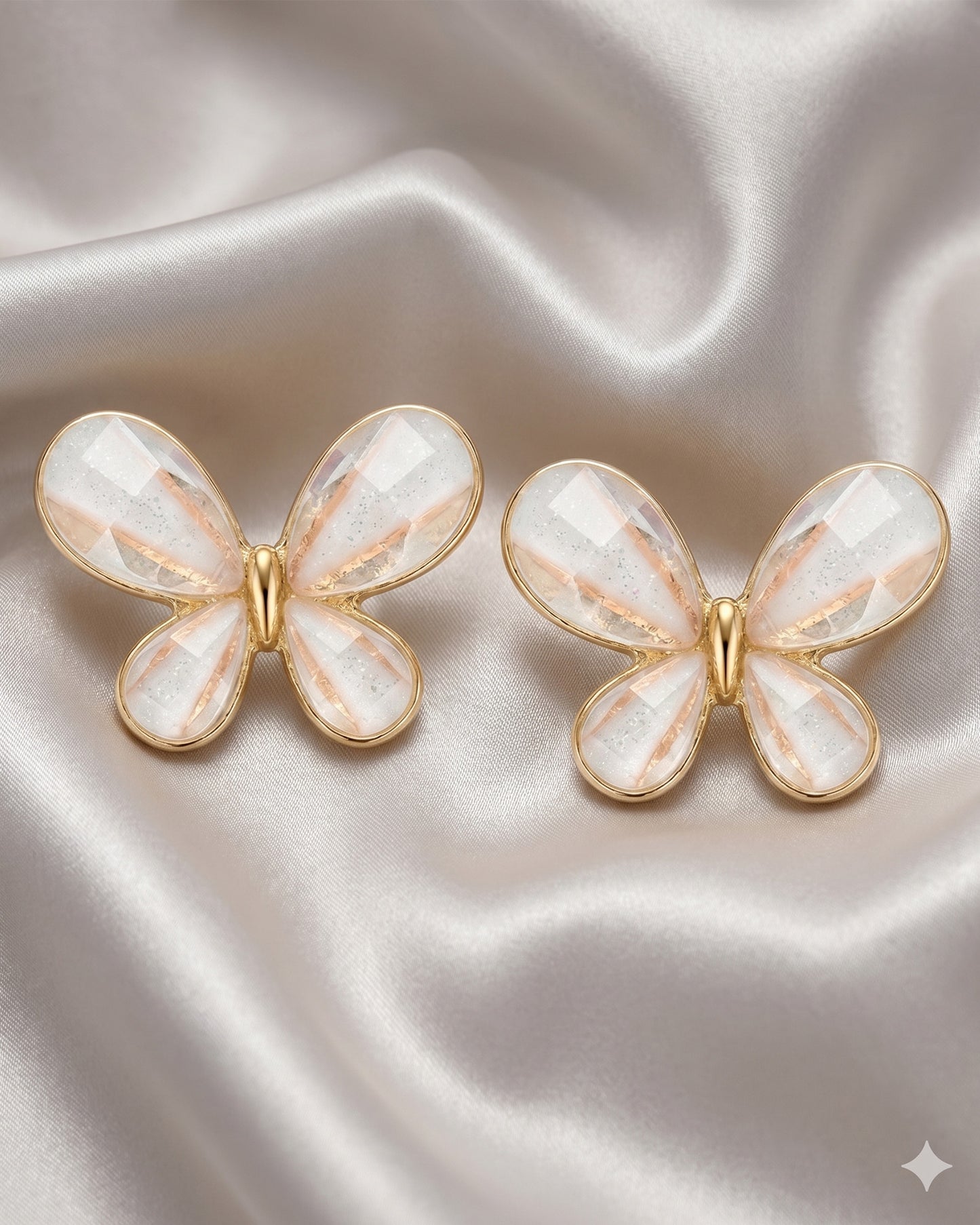Butterfly Glossy Earring