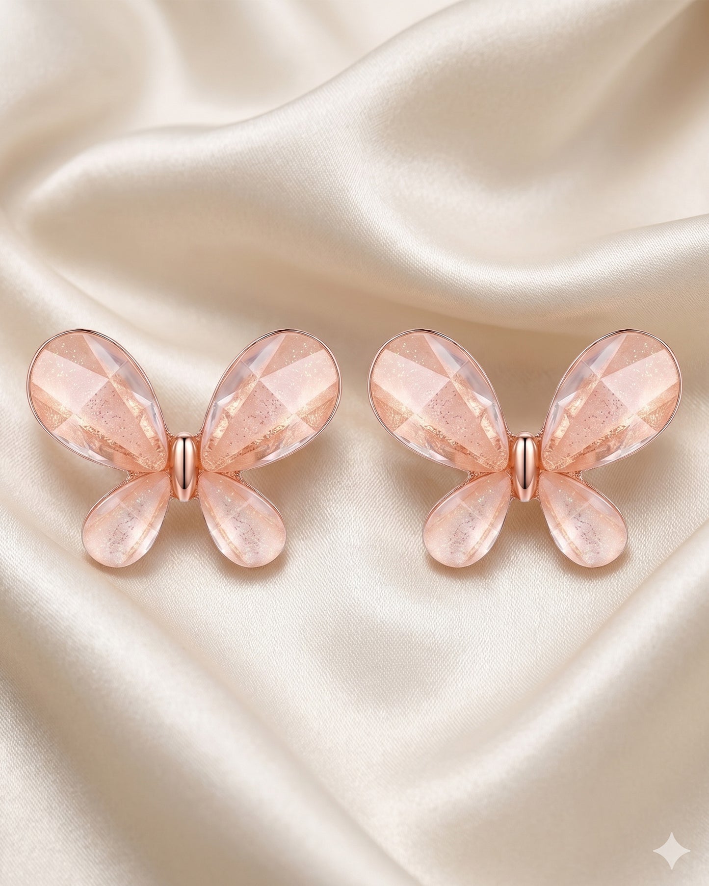 Butterfly Glossy Earring