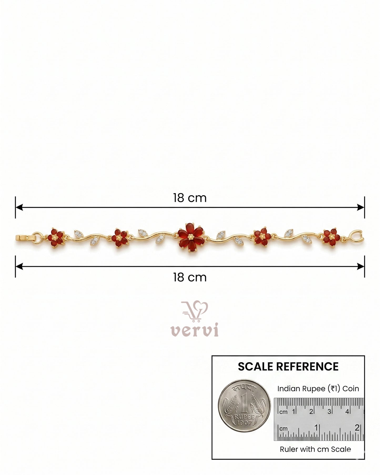 Floral Petal Glow Bracelet