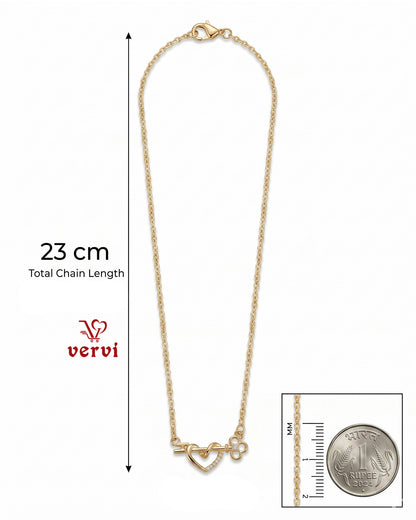 Love Unlock Pendant Chain