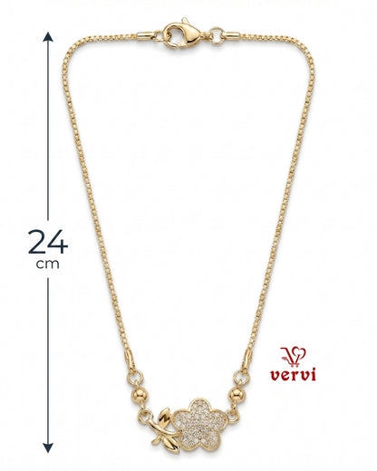 Floral Glow Pendant Chain