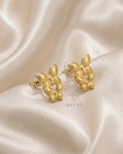 Butterfly Metal Earrings