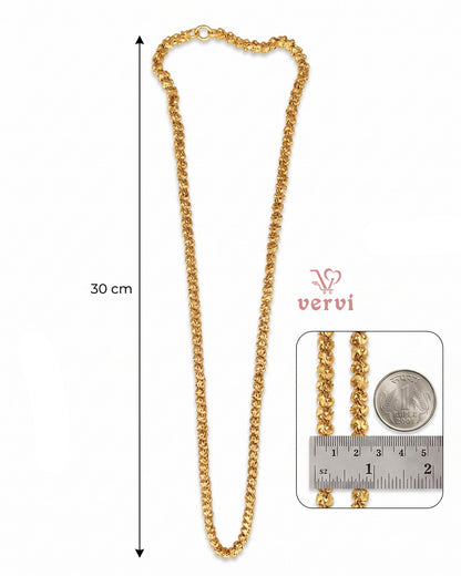 Bold Twist Gold Chain