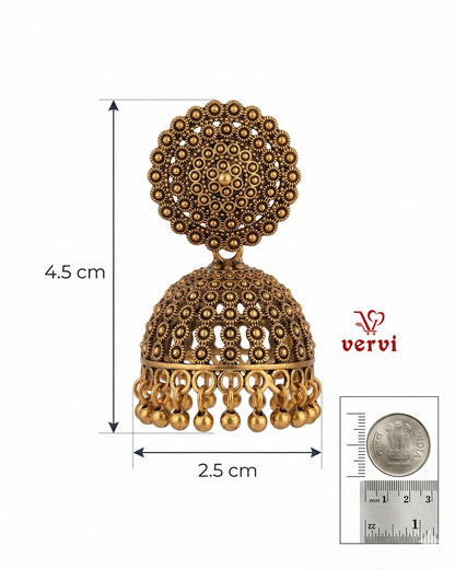 Classic dome Jhumka