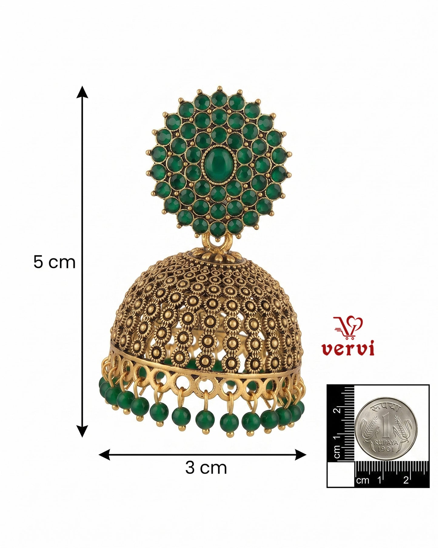 Classic dome Jhumka