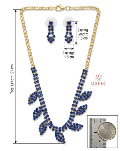 Small Stone Necklace Set