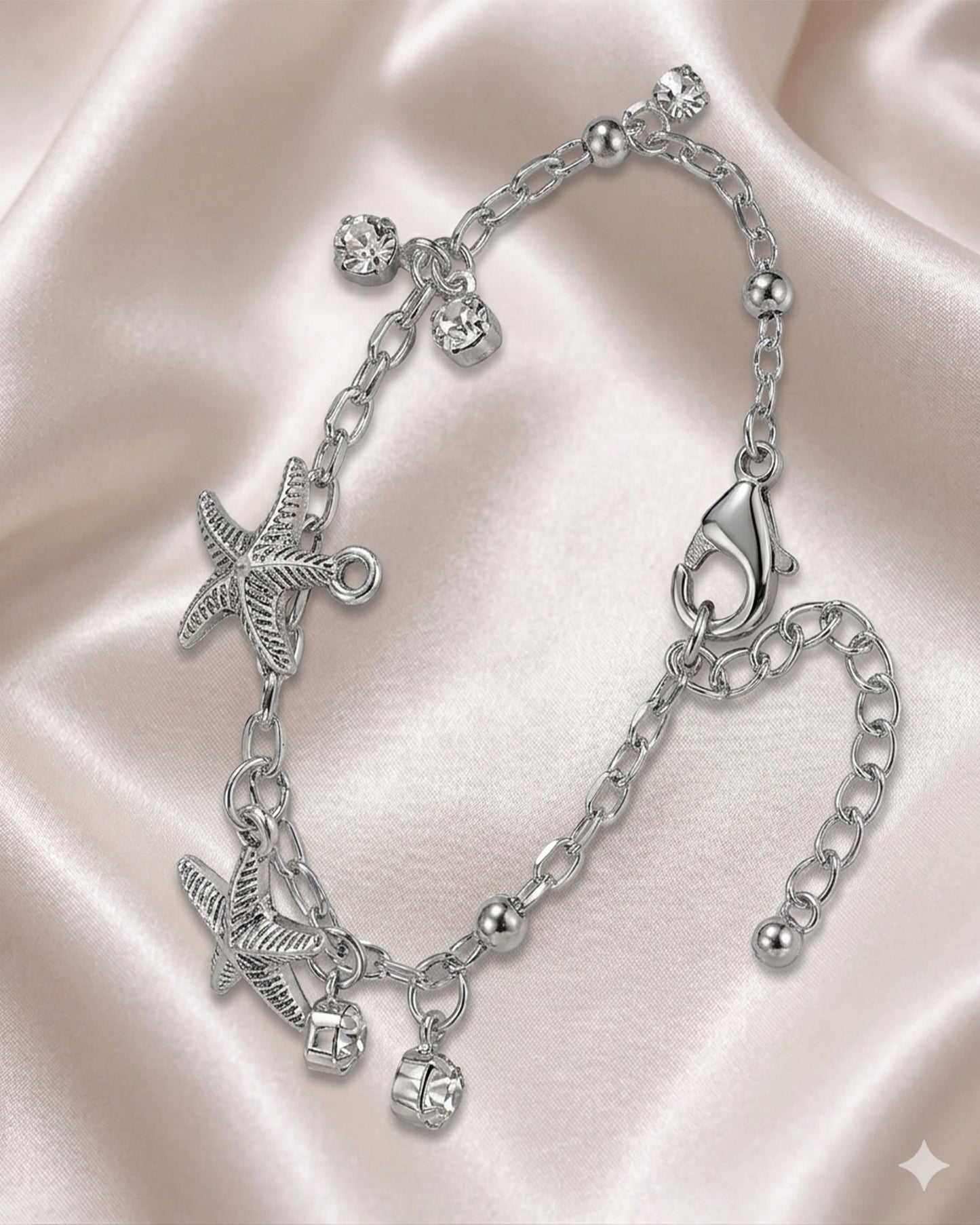 Silver Star Bracelet