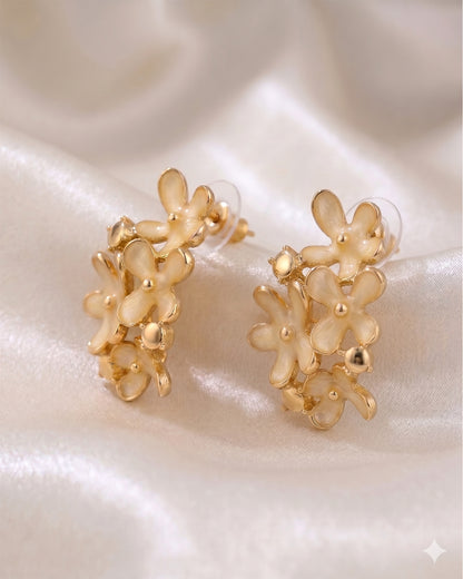 Elegant Floral blossoms Studs