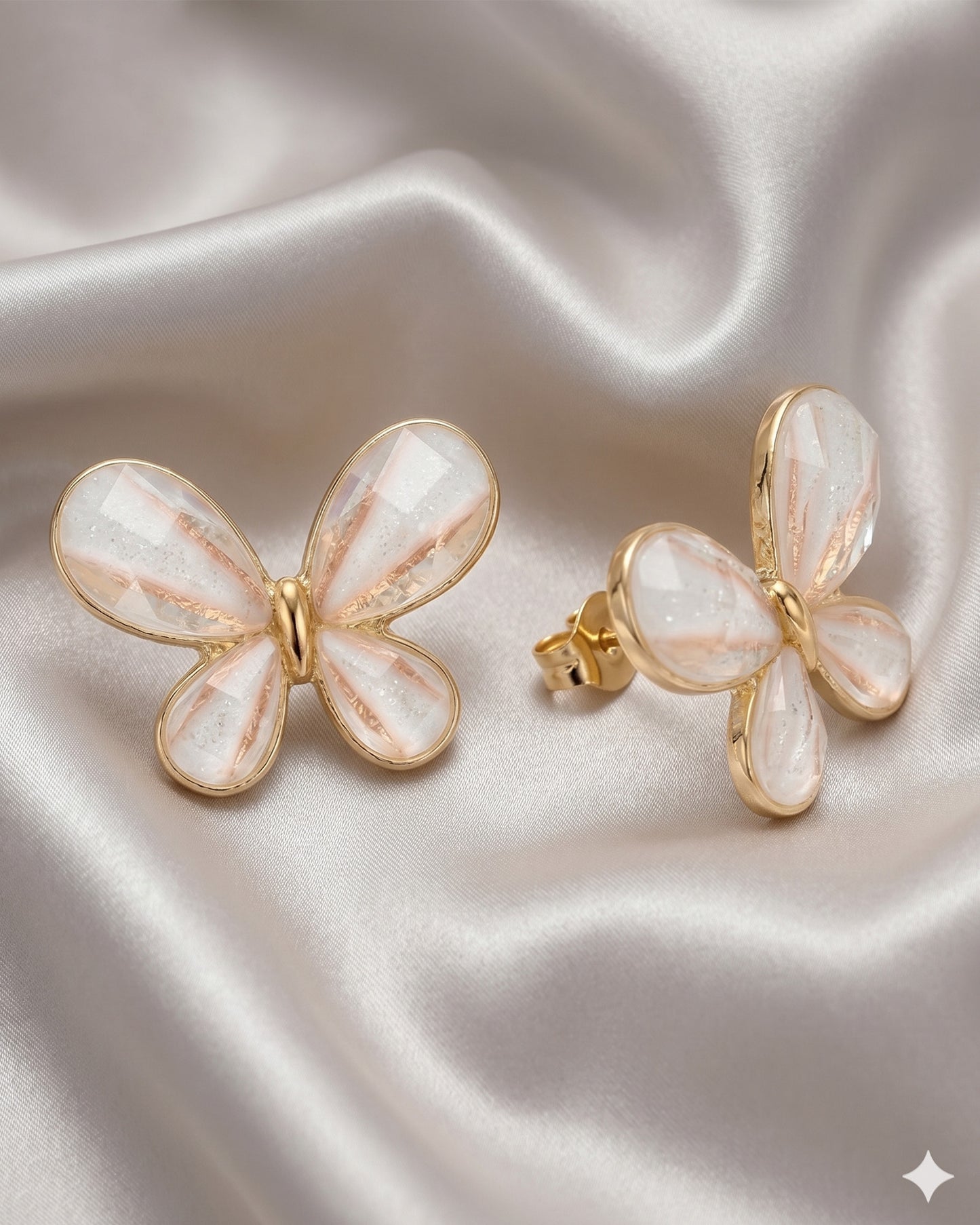 Butterfly Glossy Earring