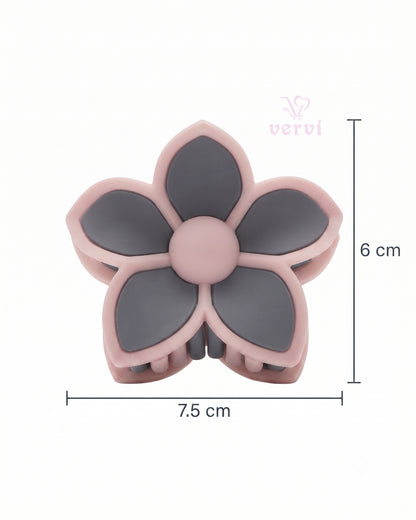 Korean Flower Hair Claw Clip Set 1 (Pack of 4)