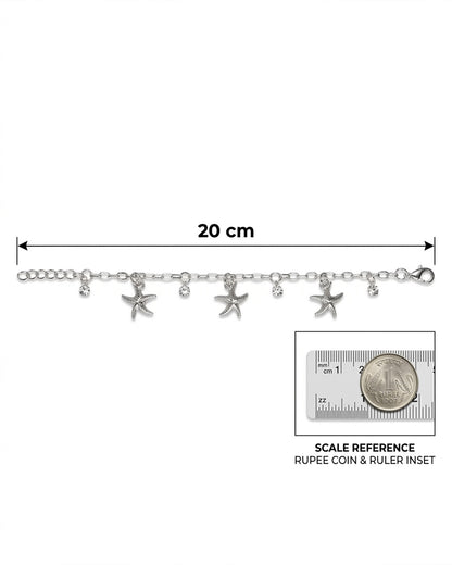 Silver Star Bracelet