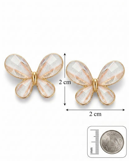 Butterfly Glossy Earring
