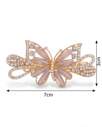 Crystal Butterfly Hair Clip
