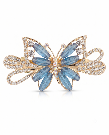 Crystal Butterfly Hair Clip