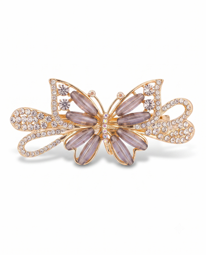 Crystal Butterfly Hair Clip